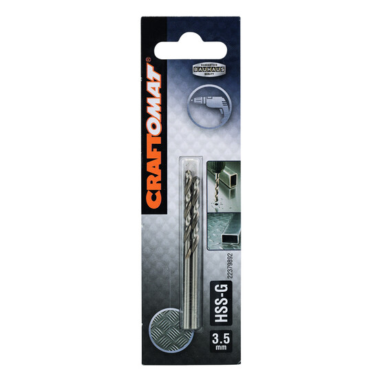 Craftomat HSS-G Metal Matkap Ucu 3.5 mm 