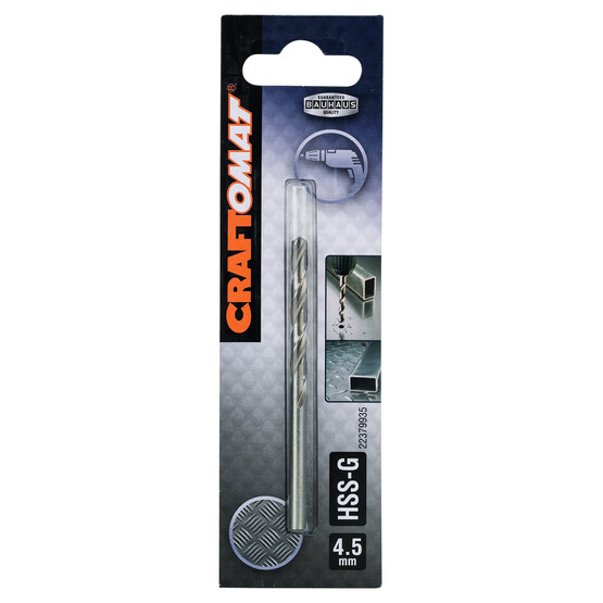 Craftomat HSS-G Metal Matkap Ucu 4.5 mm 