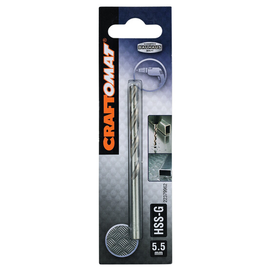 Craftomat HSS-G Metal Matkap Ucu 5.5 mm 