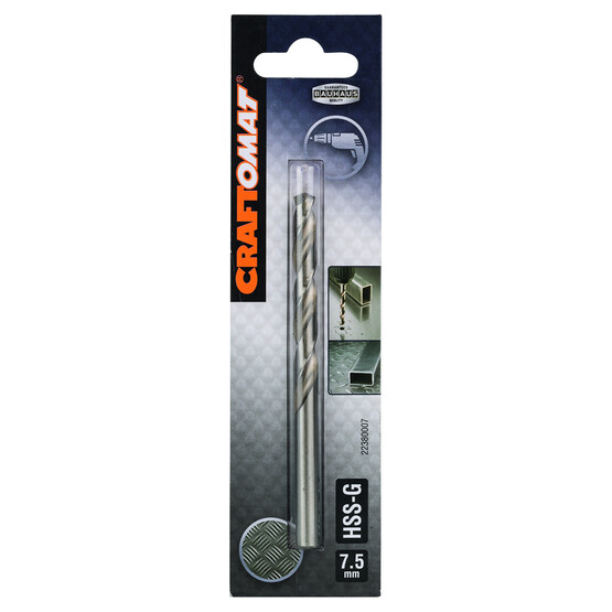 Craftomat HSS-G Metal Matkap Ucu 7.5 mm 