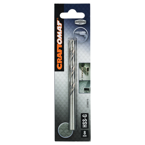 Craftomat HSS-G Metal Matkap Ucu 8 mm 