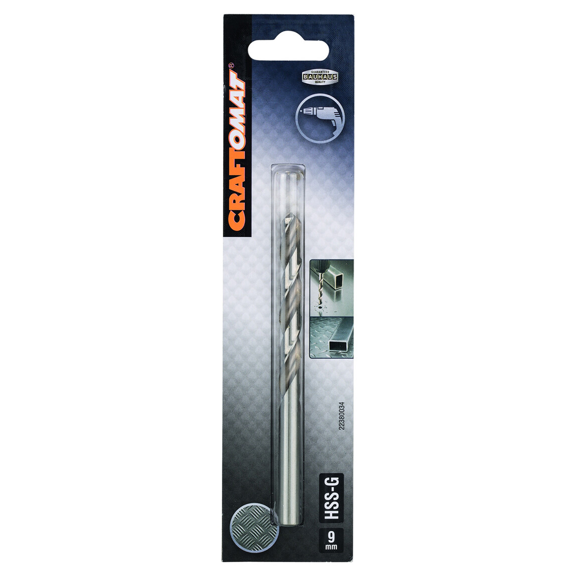    Craftomat HSS-G Metal Matkap Ucu 9 mm  