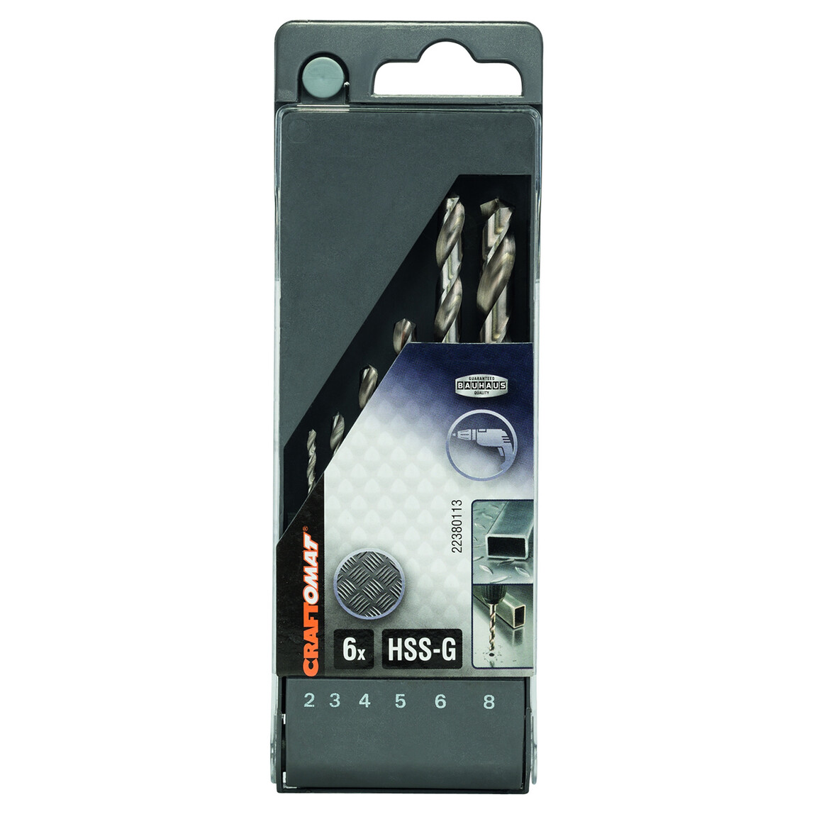    Craftomat HSS-G Metal Matkap Ucu Set 2-8 mm  