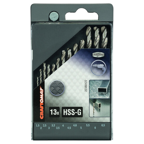 Craftomat HSS-G Metal Matkap Ucu S. 1.5-6.5 