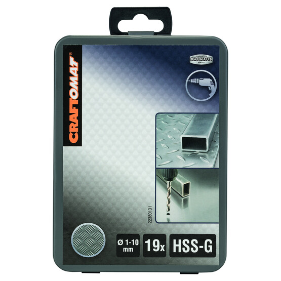 Craftomat HSS-G Metal Matkap Ucu Set 1-10 mm 