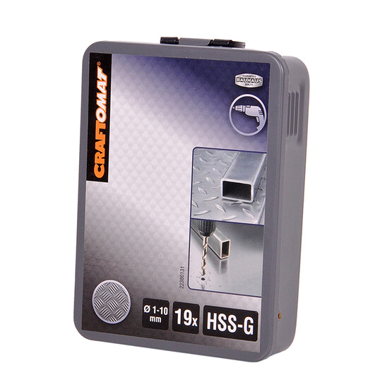 Craftomat HSS-G Metal Matkap Ucu Set 1-10 mm 