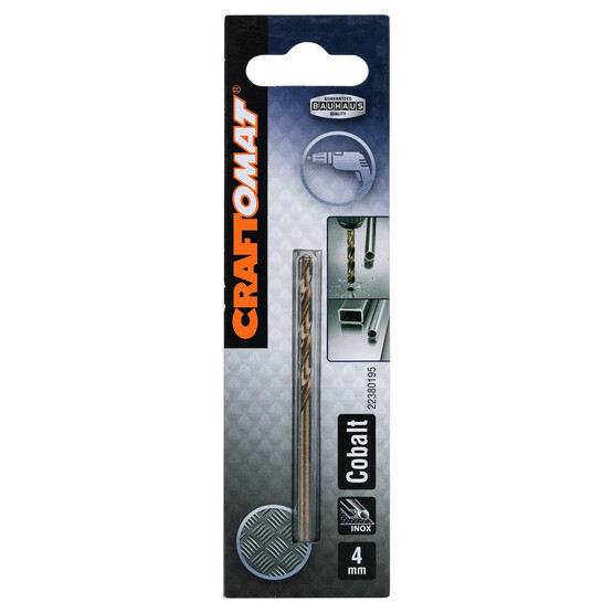 Craftomat HSS-Co Metal Matkap Ucu 4x43x75 mm 