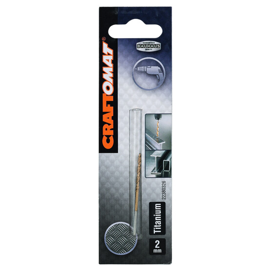 Craftomat HSS-TiN Metal Matkap Ucu 2x24x49 mm 