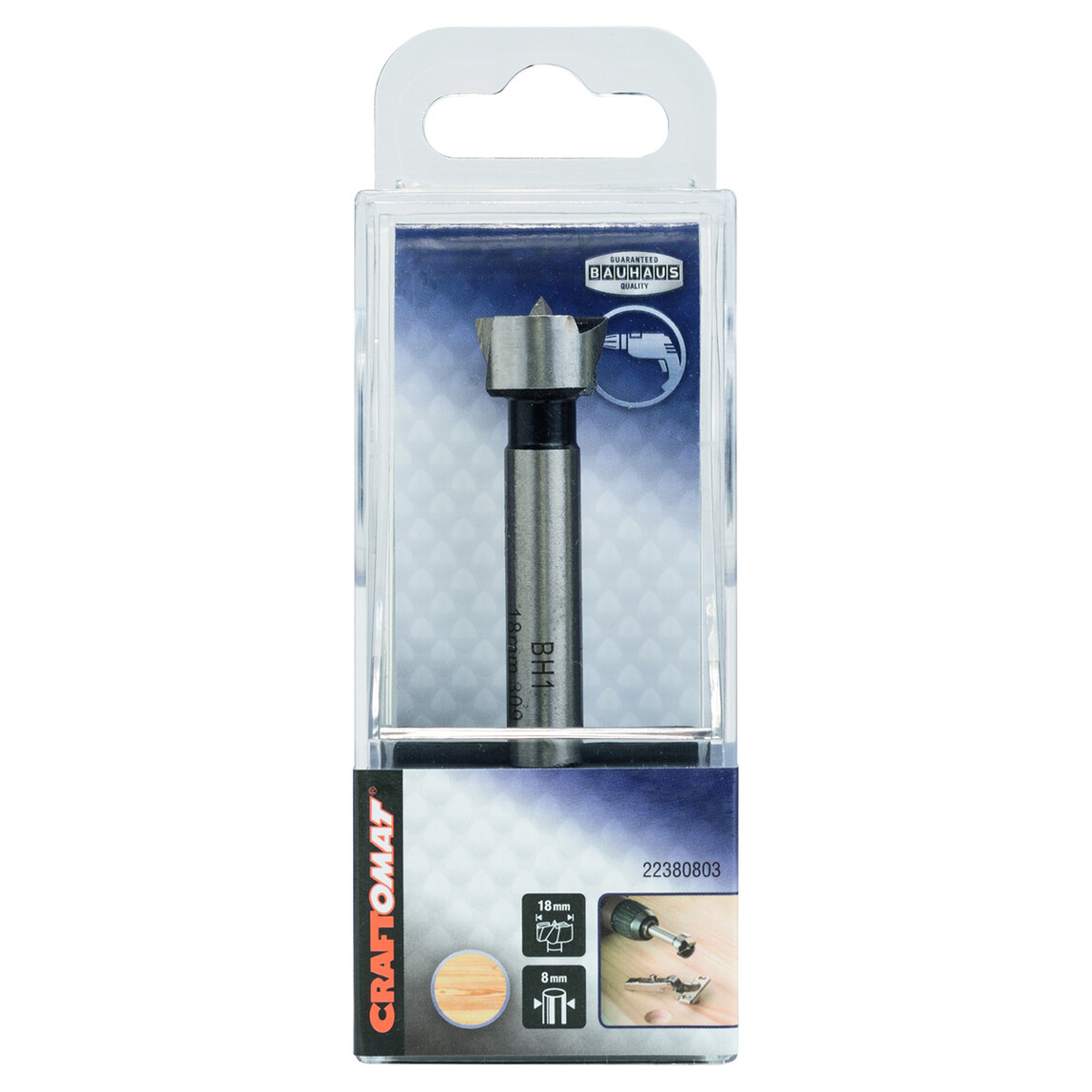    Craftomat SelfCut Matkap Ucu 18 mm  