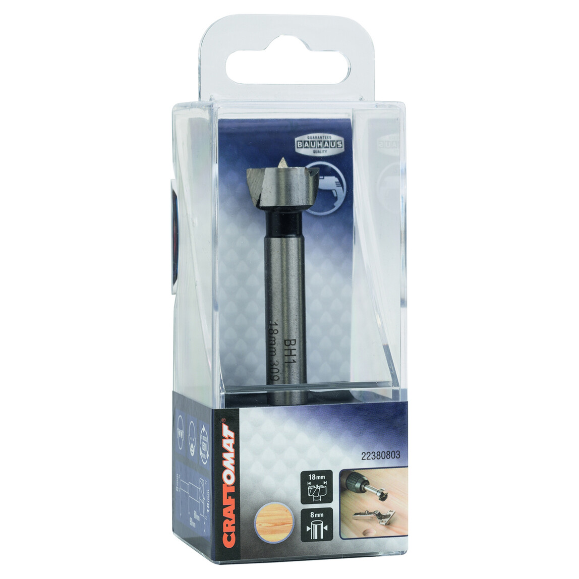    Craftomat SelfCut Matkap Ucu 18 mm  