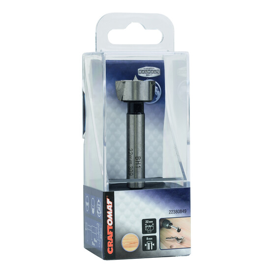 Craftomat SelfCut Matkap Ucu 22 mm 