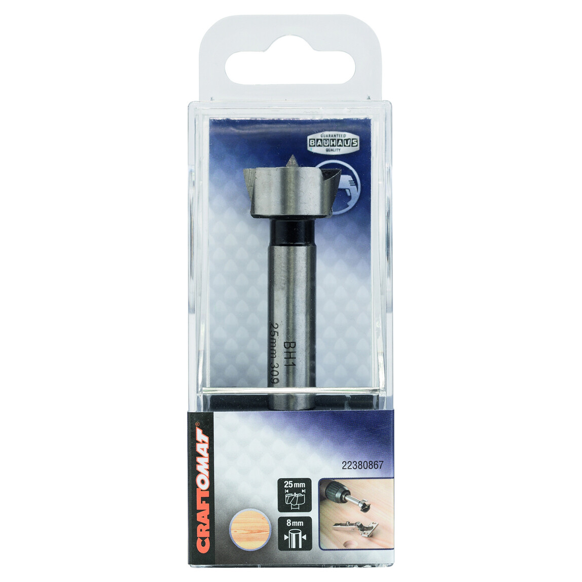    Craftomat SelfCut Matkap Ucu 25 mm  