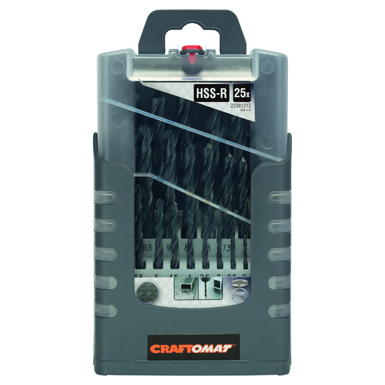 Craftomat HSS-R Metal Matkap Ucu Set 1-13 mm 