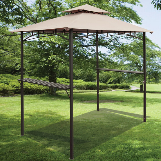 Sunfun Çardak Gazebo Kahverengi 