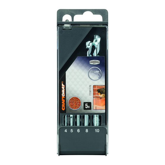 Craftomat Taş Matkap Ucu Set 5'li 4-1 0 mm 