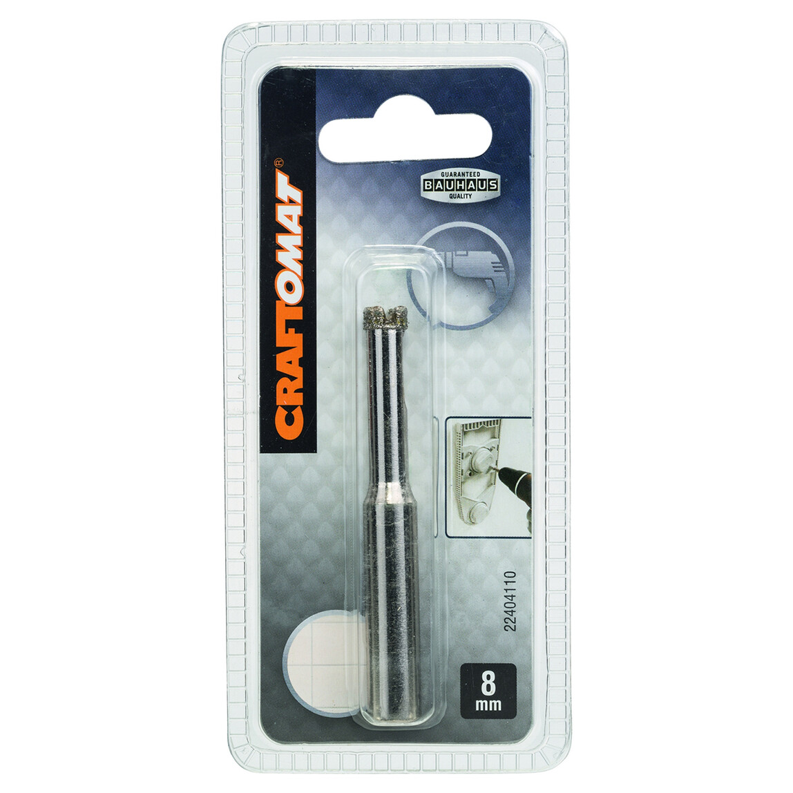    Craftomat Elmas Matkap Ucu Çapı: 8 mm  