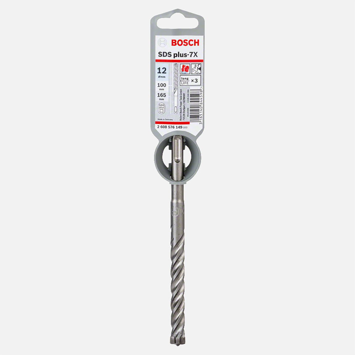    Bosch SDS-Plus-7x 12x165 mm  