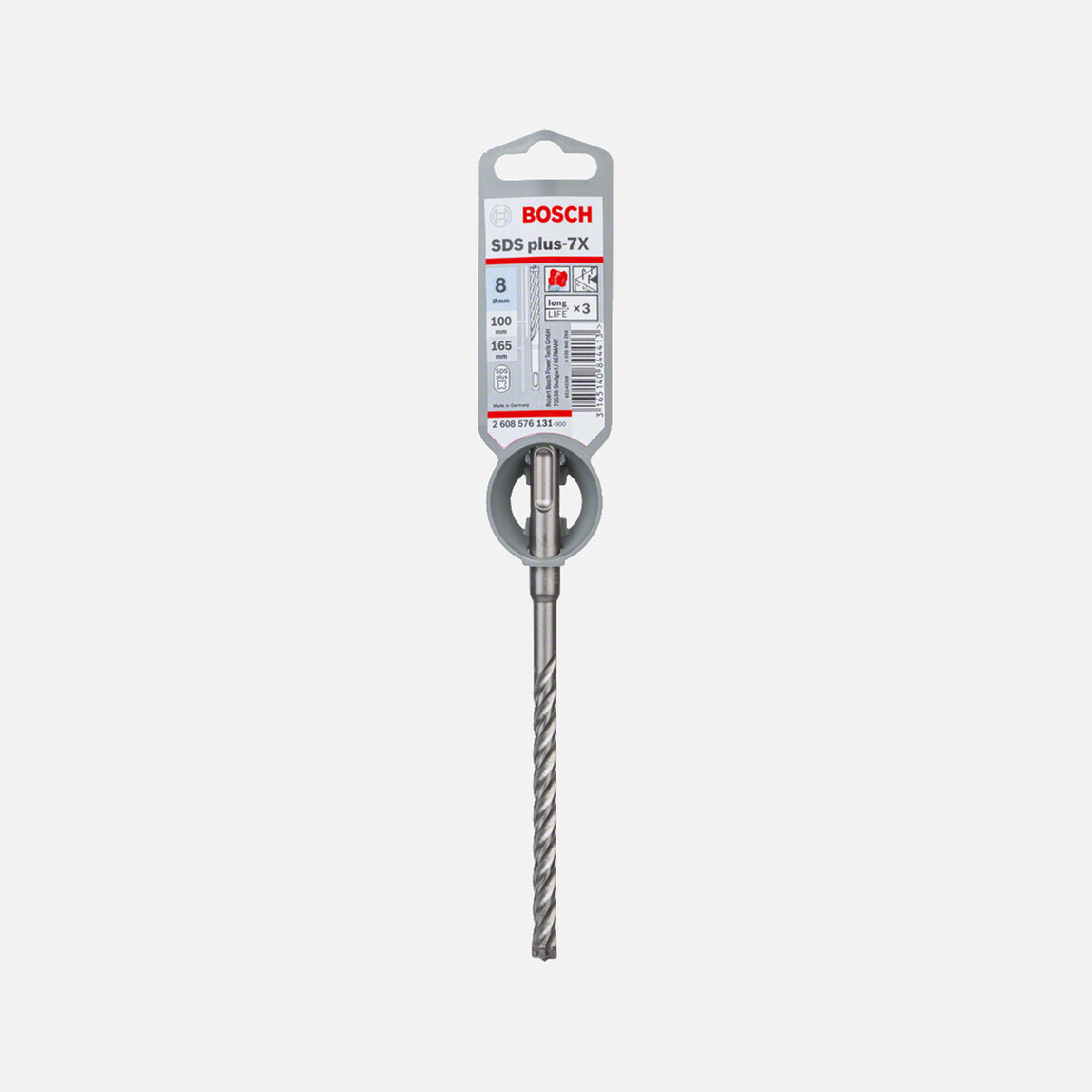    Bosch SDS-Plus-7x 8x165 mm  