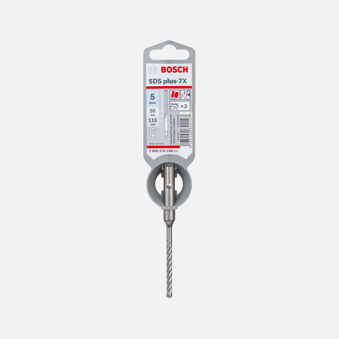    Bosch SDS-Plus-7X 5x115 mm  