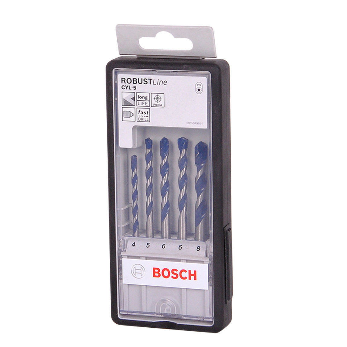 Bosch Cly-5 Beton Matkap Ucu Set 4-8 mm_0