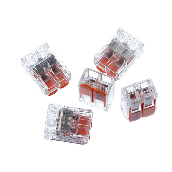 Tek-iş Wago Klemens 221412 Mandallı 2x4 mm 5 Adet 