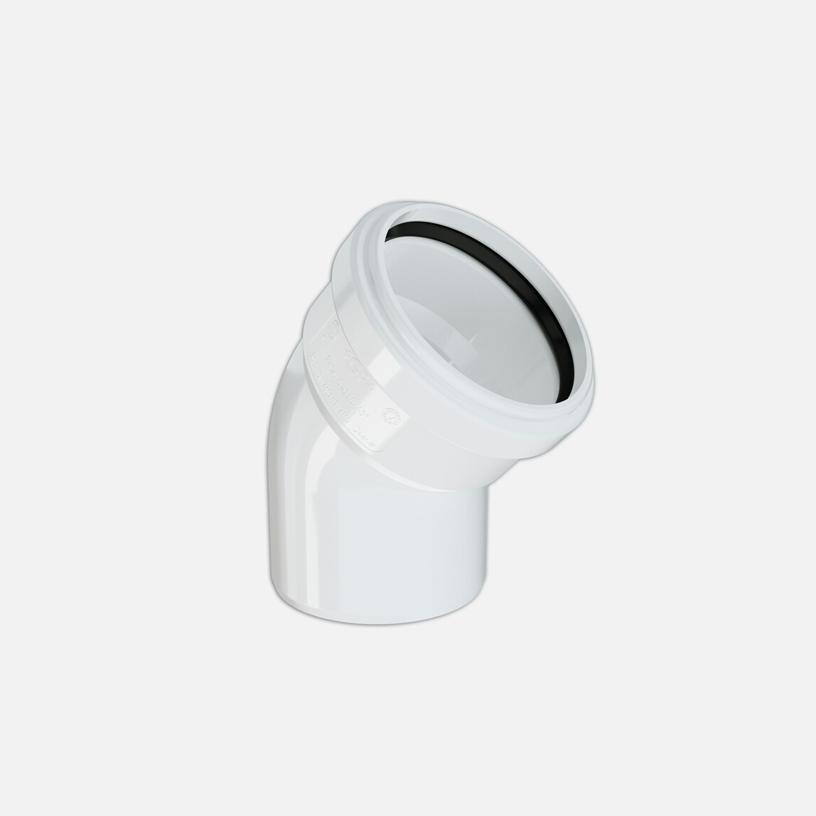    Hakan Boru 50X45 mm Dirsek Pvc-U   