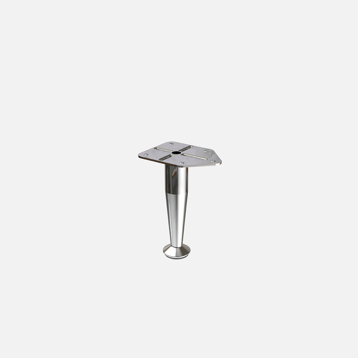    Tempo R25 Konik Baza 12 cm  Krom   