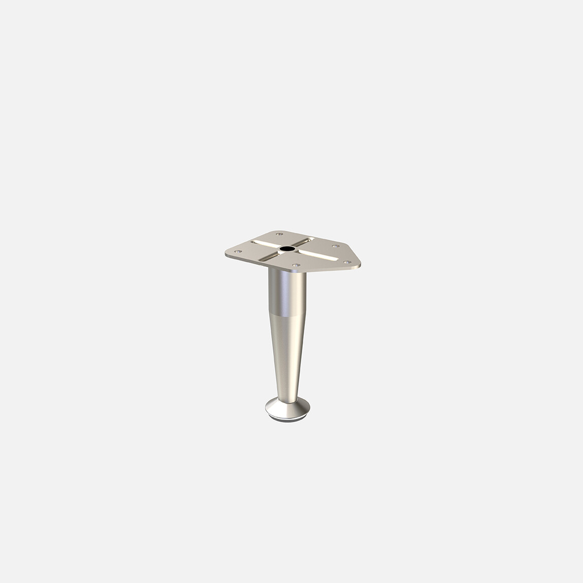    Tempo R25 Konik Baza 12 cm Mat Nikel   