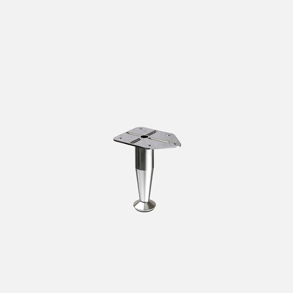    Tempo R25 Konik Baza 10 cm Krom   