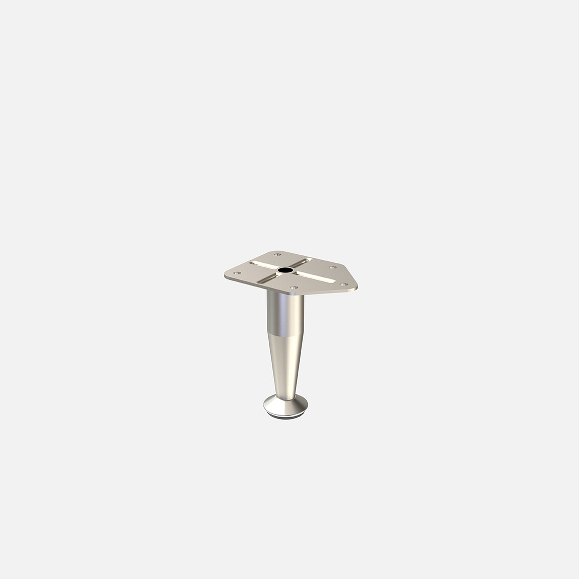    Tempo R25 Konik Baza 10 cm Mat Nikel   