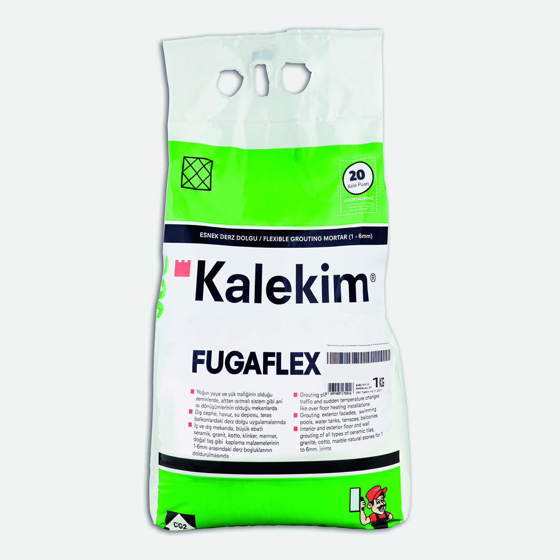    Kalekim 2306-1Kg Fugaflex(1-6) Gri     