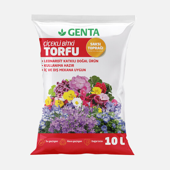 Genta Sardunya ve Çiçekli Bitki Torfu 10 lt