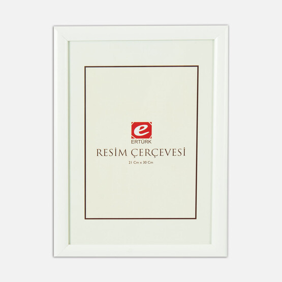 Ertürk Hazır Çerçeve 33 Luk Beyaz 30x42 cm 