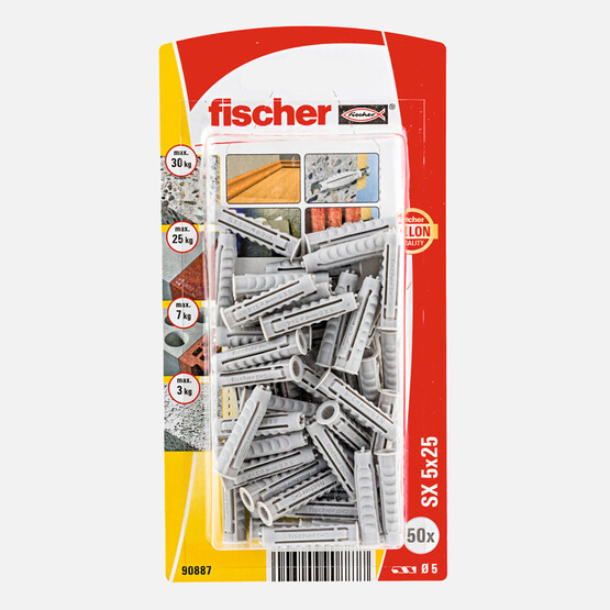 Fischer SX 5x25 Genleşebilir Dübel  
