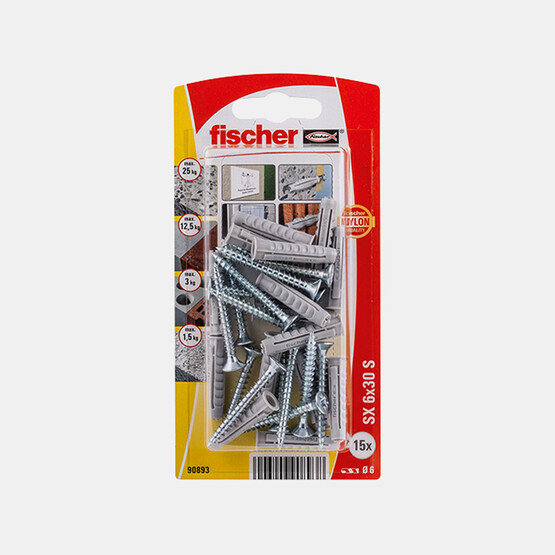 Fischer  SX 630 Vidalı Genleşen Dübel  