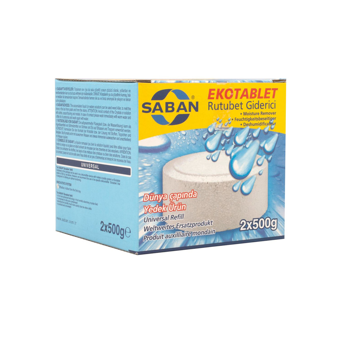 Saban Nem Alıcı Yedek Tablet 2x500 Gr Vanilya_0