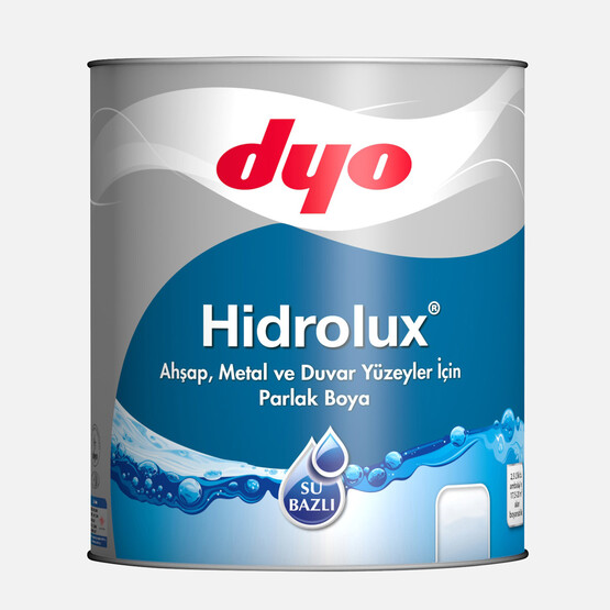 Dyo 0,75Lt Hidrolux Beyaz Su Bazlı Yağlı Boya