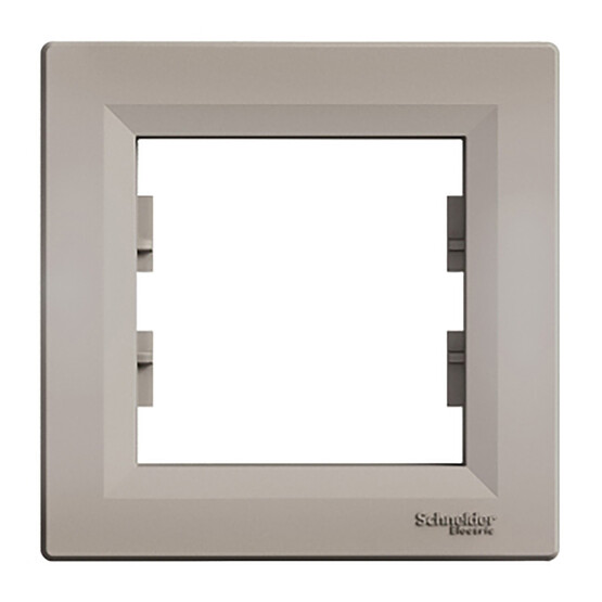 Schneider A Plus Tekli Çerçeve Bronz  