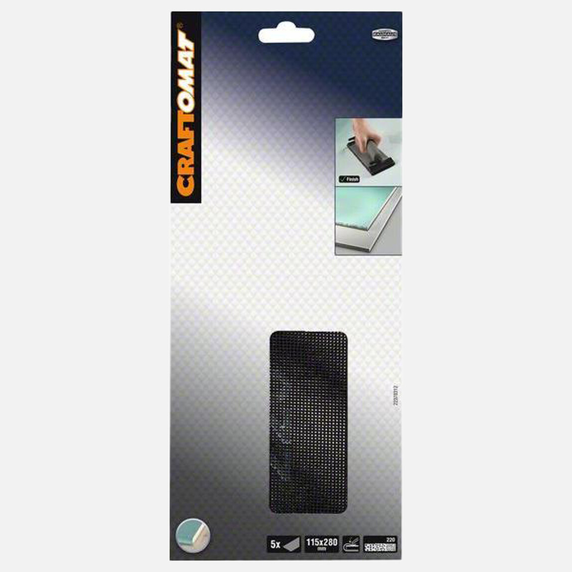    Craftomat -Sanding Screen 115x280 mm P220  