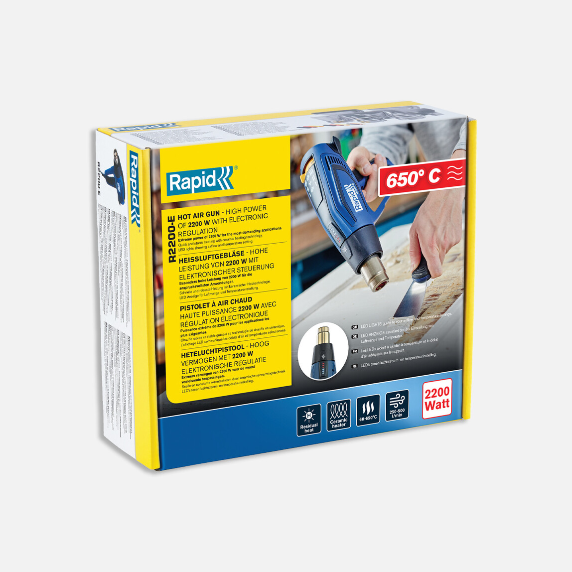    Rapid R2200E Sıcak Hava Tabancası  