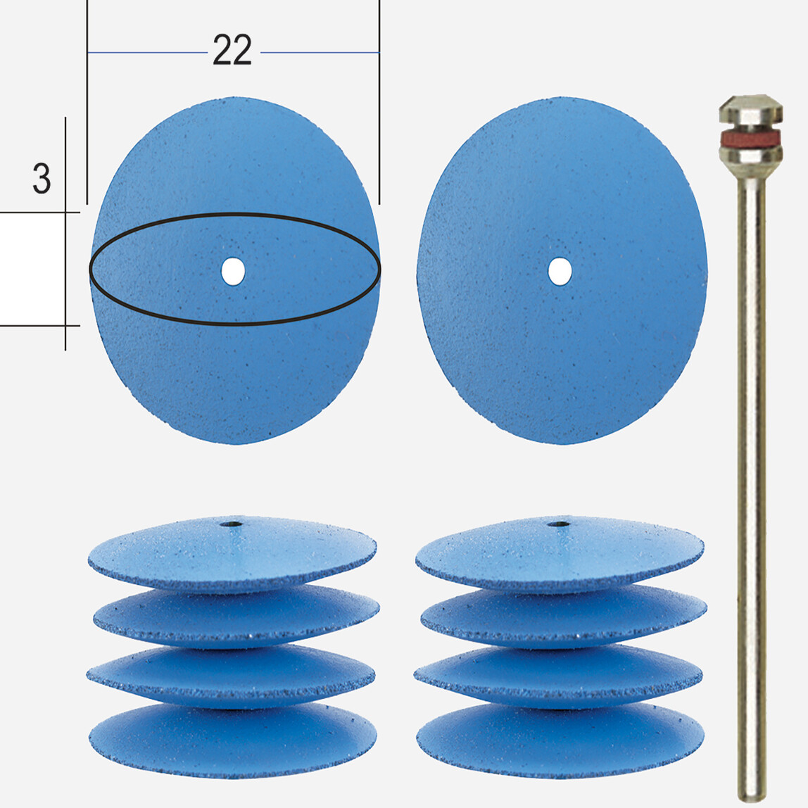    Proxxon Hassas Polisaj Diski 10'Lu 28293 (Prox28293)  