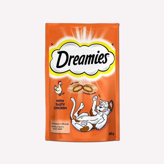 Dreamies Tavuklu Kedi Ödül Maması 60 gr 
