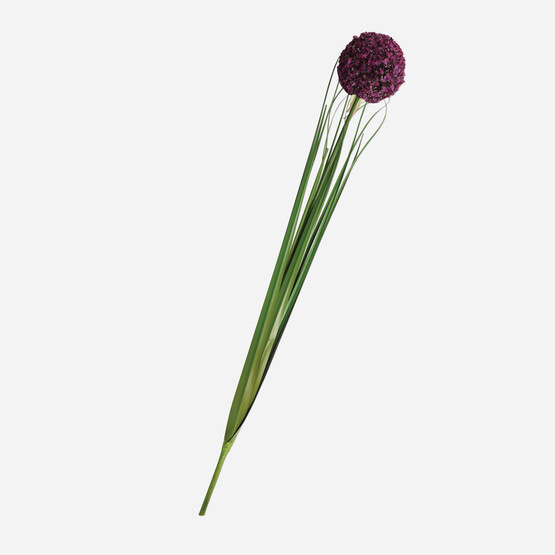 Allium Yapay Çiçek Mor 