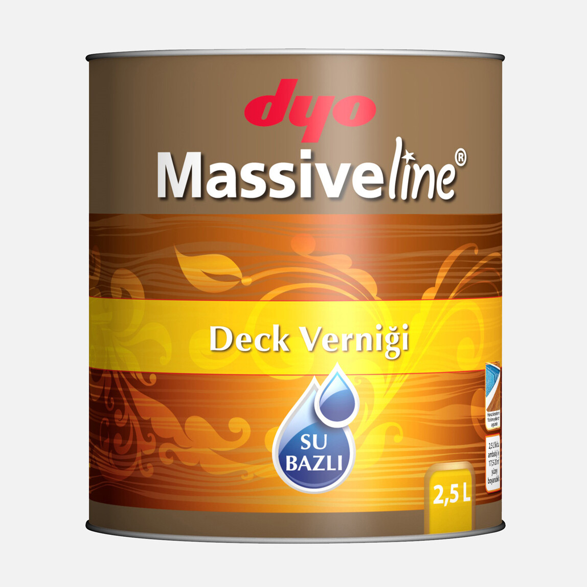    Deck Verniği Tik 2,5Lt 