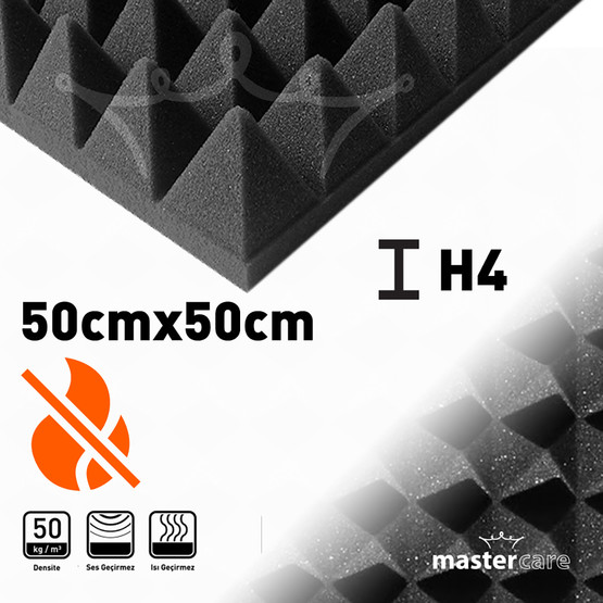 Mastercare 50cmx50cm Yanmaz Piramit Yükseklik 4 cm Mastercare