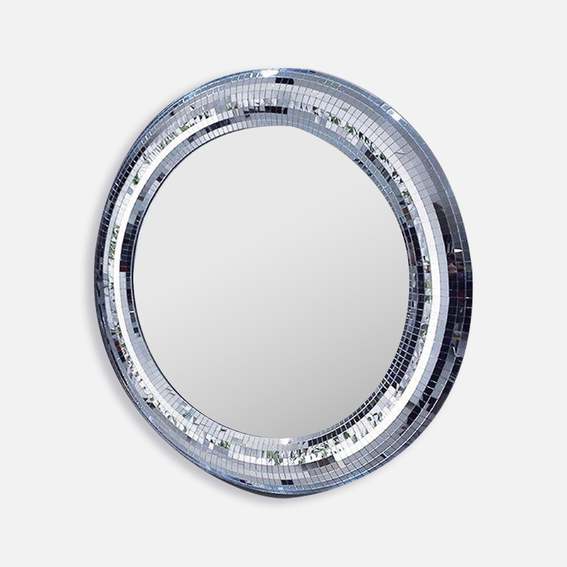    Murano 10X10 mm  Mozaik   Füme  Beyaz  Ayna 