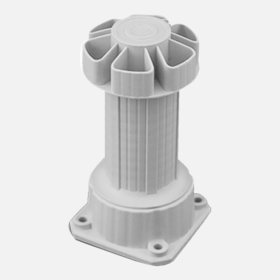 Adilon 10-15 cm Ayarlı Baza Ayağı Beyaz 