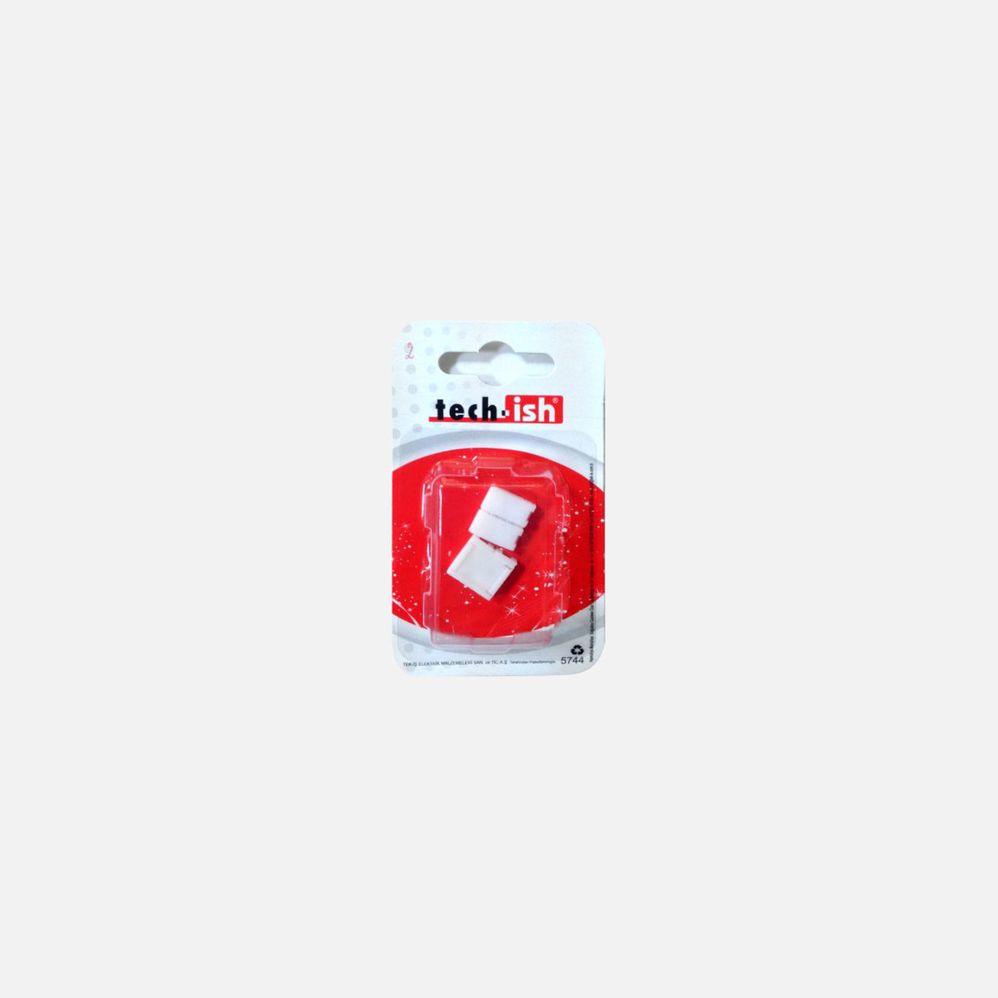 Tek-iş 02-5050-10 mm Şerit Led Konnektörü 2 Adet