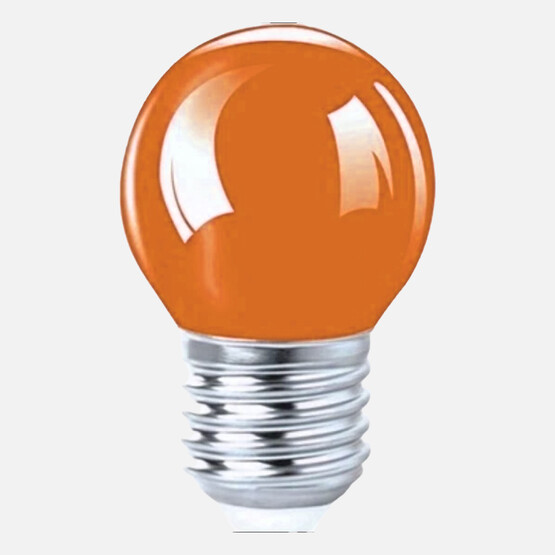 Ecolite Led Color Bulb 1W Orange E27 25.000 Saat 