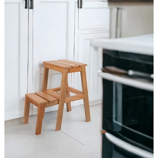 Hestia Merdiven Tabure Naturel 55 cm 